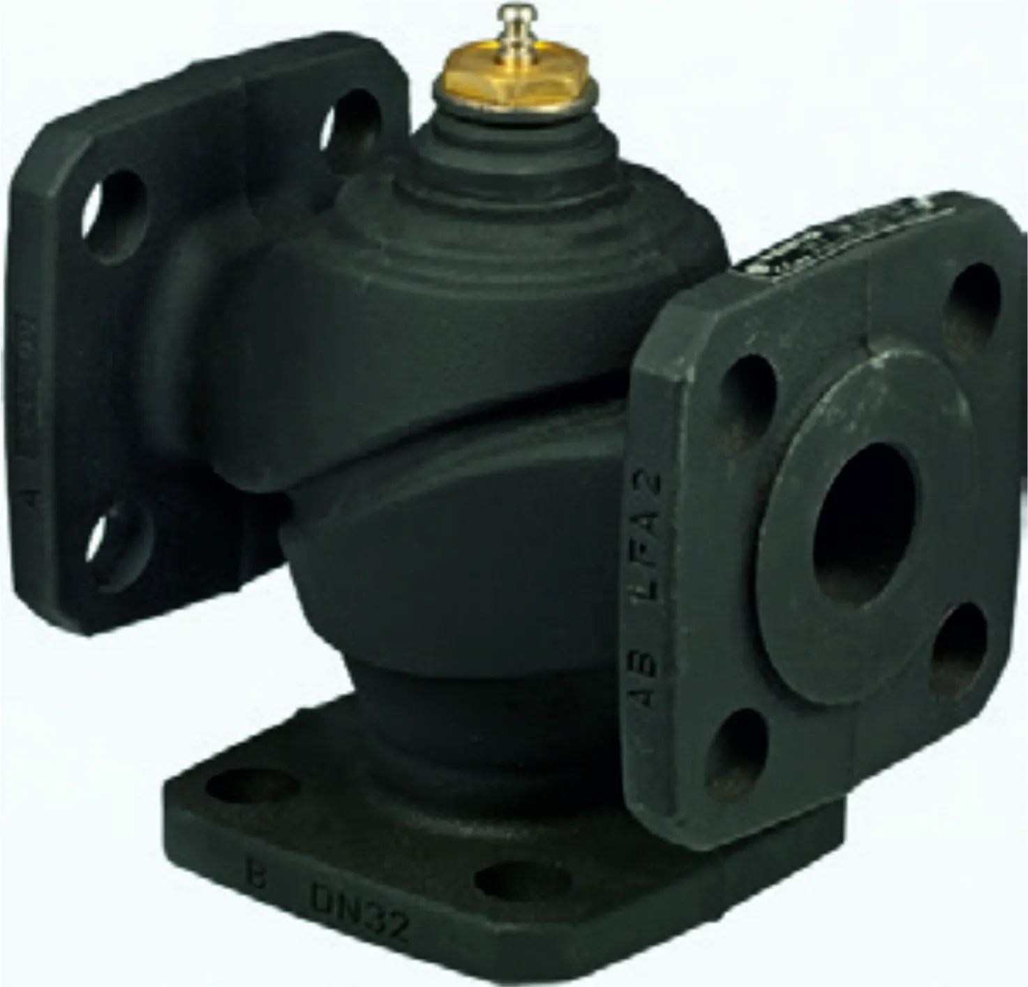 BUD: Трехходовый фланцевый клапан, PN 6