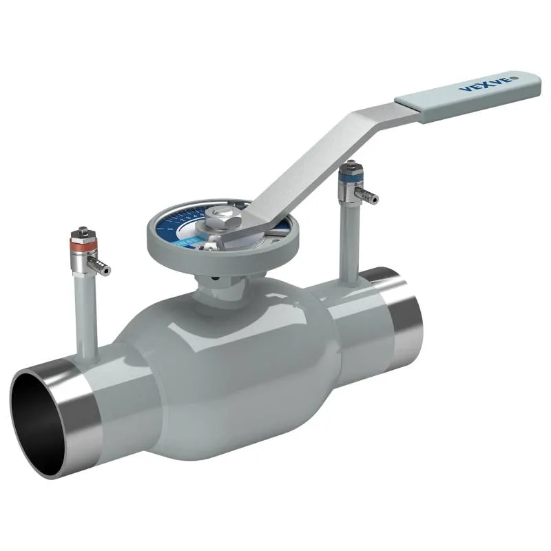 Регулирующие шаровые краны из нержавеющей стали