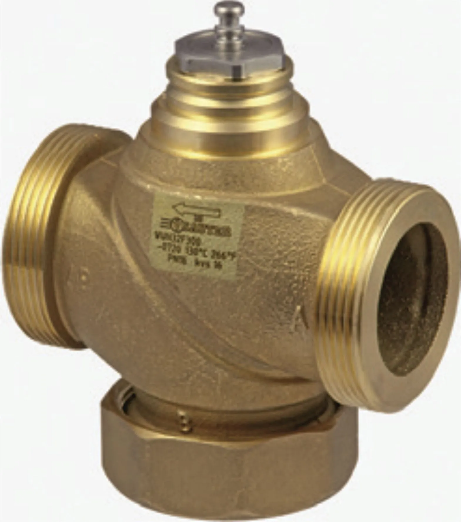 VUN: Муфтовый проходной клапан, PN 16