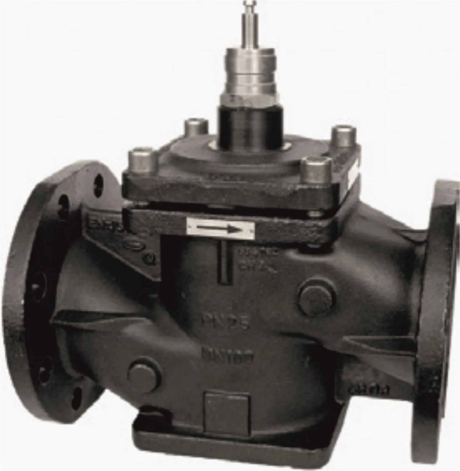 VUP: Разгруженный проходной фланцевый клапан, PN 25