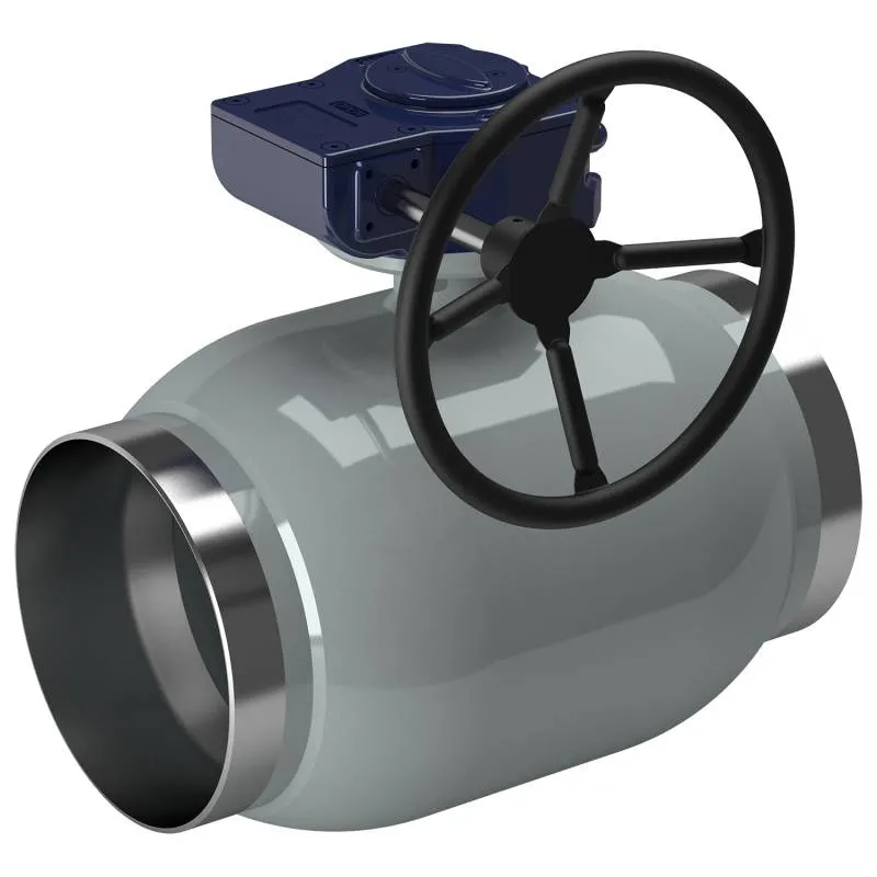 Шаровые краны из нержавеющей стали с редукторами и приводами